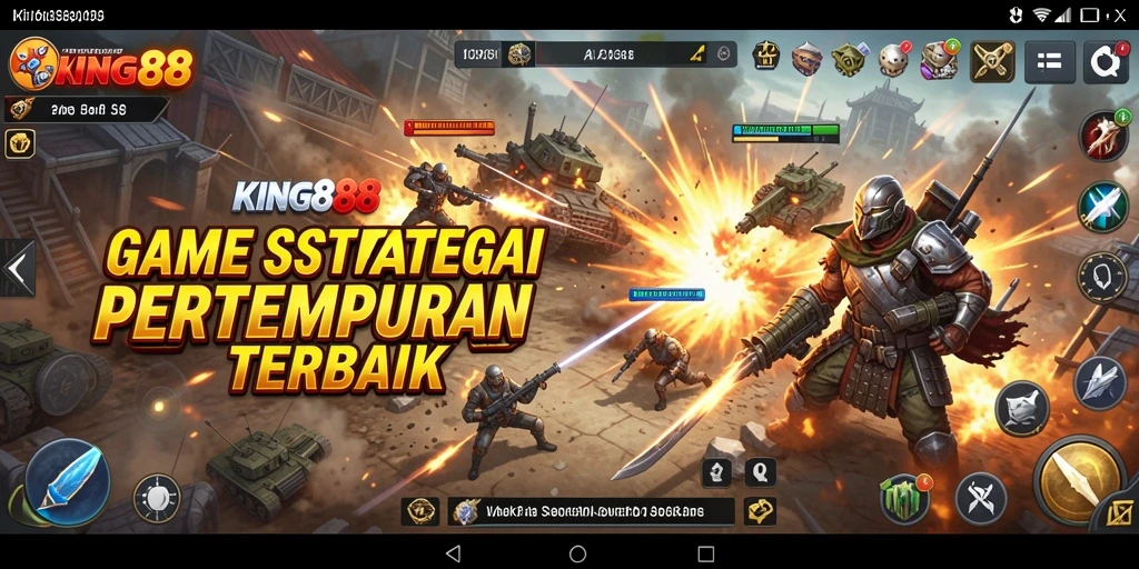 Gameplay seru KING88 dengan strategi pertempuran mendebarkan.