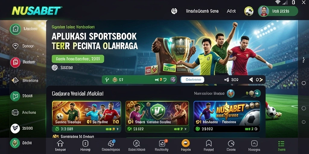 Tampilan gameplay NUSABET yang menarik dan interaktif.