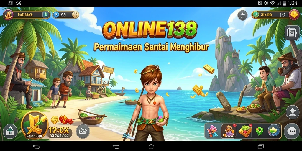 Screenshot dari gameplay ONLINE138 yang mengasyikkan dan penuh warna.