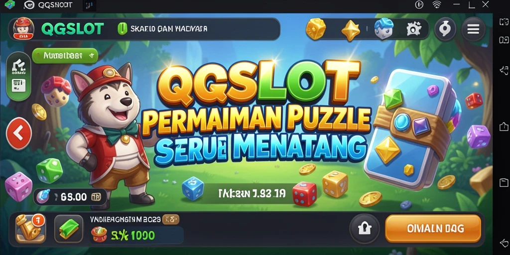 Tampilan gameplay QQSLOT saat menyelesaikan teka-teki Puzzle yang menantang.