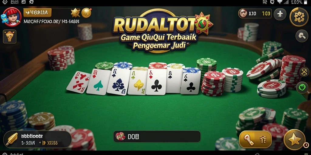 Tampilan gameplay seru di RUDALTOTO QiuQiu.