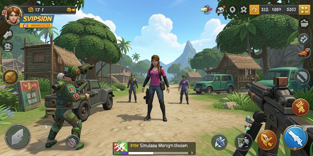 Tampilan gameplay SVIPSIDN yang menawan dan interaktif.
